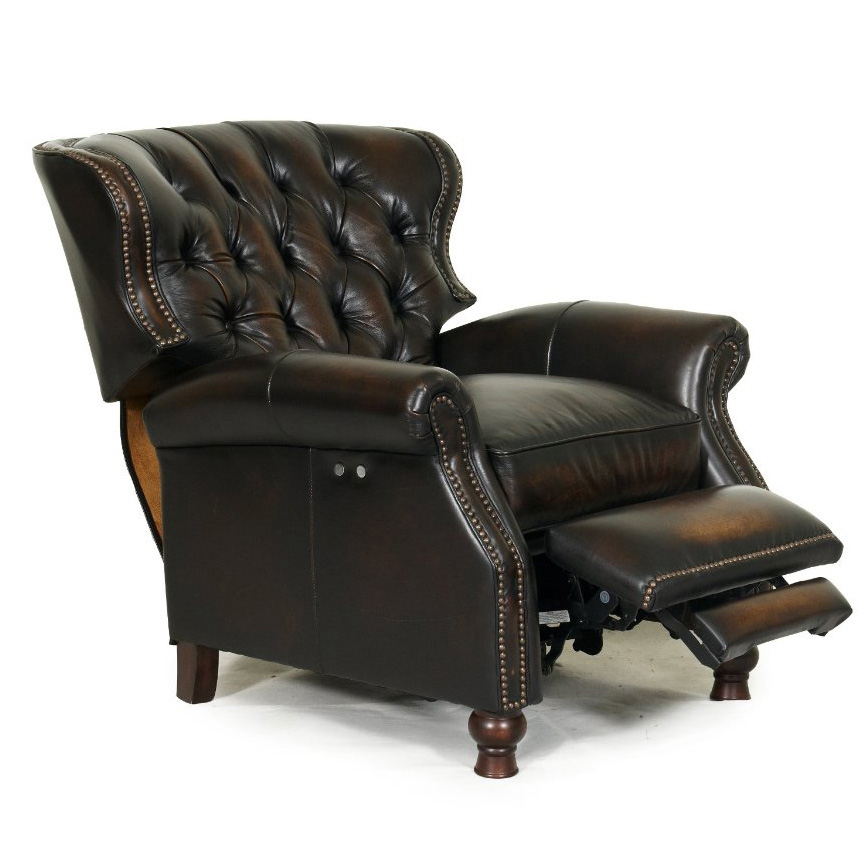 Barcalounger Presidential II Leather Recliner Chair - Leather Recliner