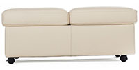 Stressless Double Ottoman and Table in Leather from Ekornes
