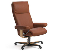 Stressless Aura Recliner Chair - Office Desk Chair Base
