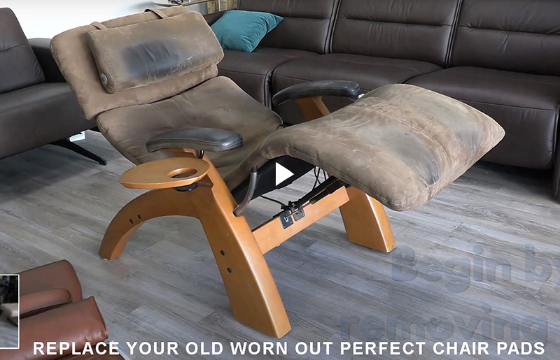 VIDEO ON HOW TO REPLACE YOUR OLD PERFECT CHAIR PADS:</b></a>VIDEO ON HOW TO REPLACE YOUR OLD PERFECT CHAIR PADS