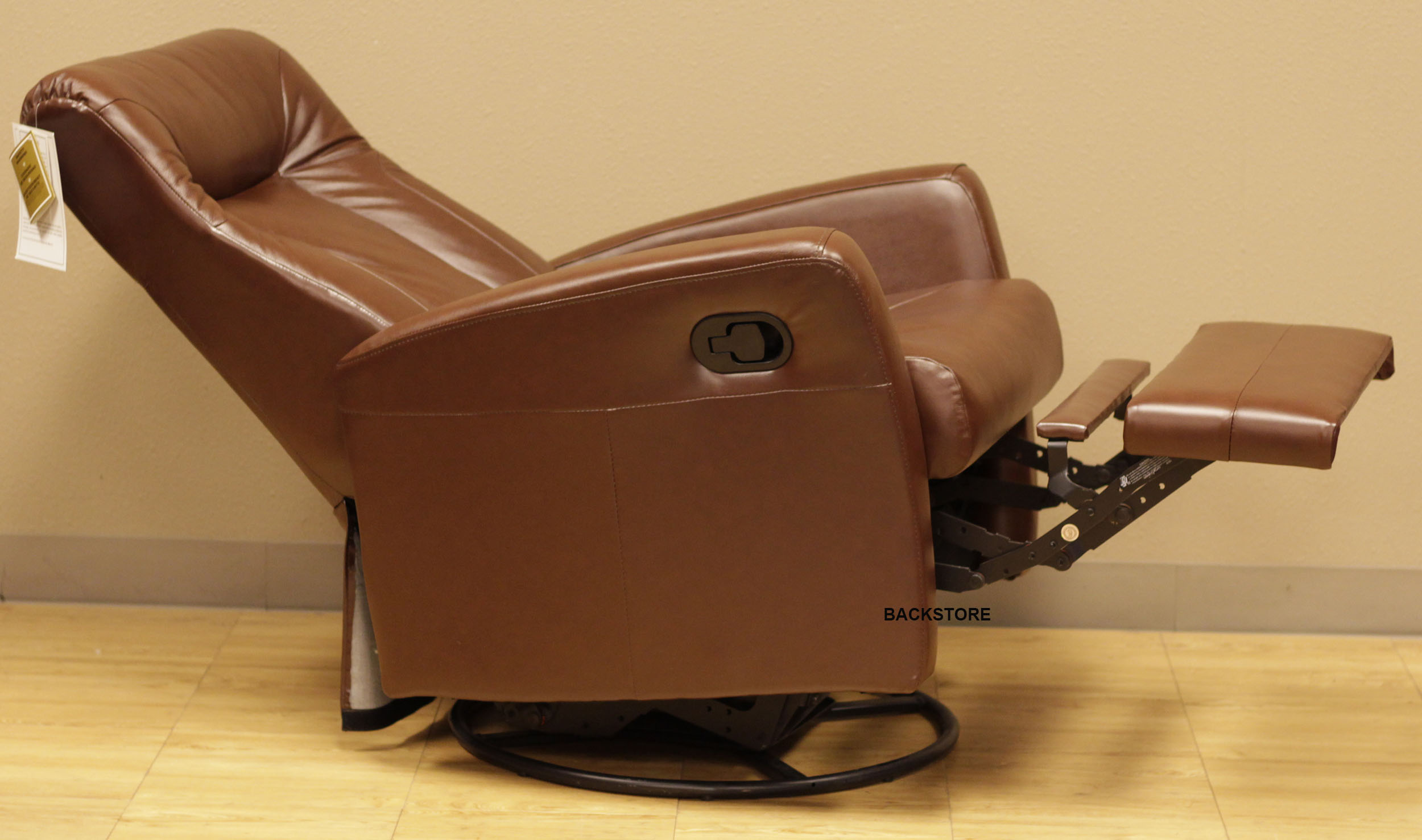 leather glider chair