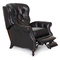 Barcalounger Kendall II Recliner Leather Chair 