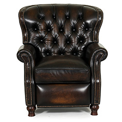 Barcalounger Presidential II Recliner Chair Coffee Leather