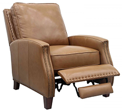 Barcalounger Melrose Shoreham Ponytail Leather Recliner Chair 