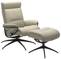 Stressless Tokyo High Back Recliner Chair with Adjustable Height Headrest by Ekornes