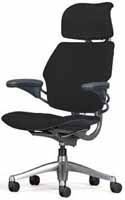 HumanScale Freedom Task Home Office Desk Chair with Headrest