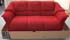 Ekornes Oslo 3 Seat Sofa in Cocoon Red Fabric