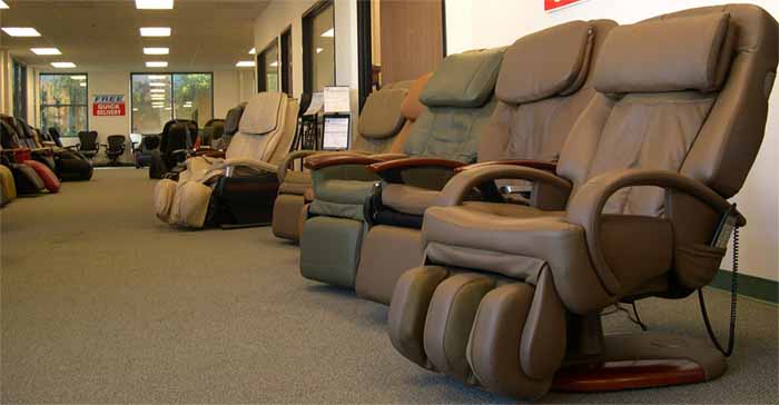 Inada Massage Chair Showroom
