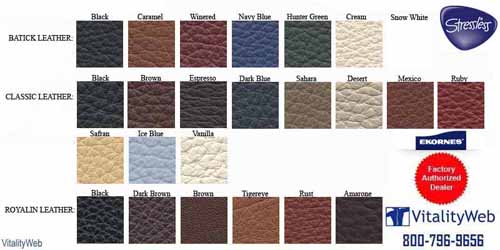 Stressless Cori Vanilla 09102 Leather Colors